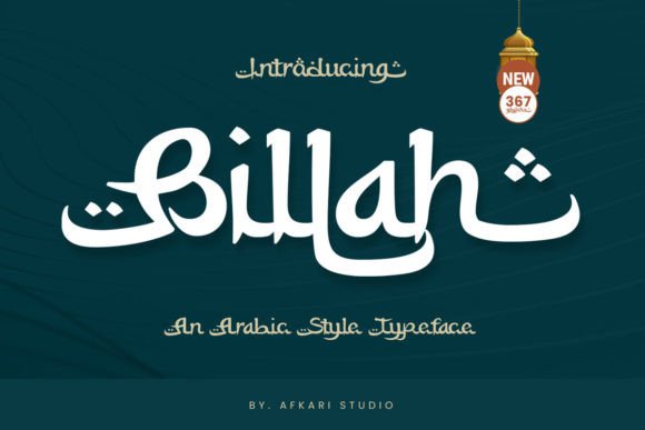 Billah Arabic-Style Display Typeface