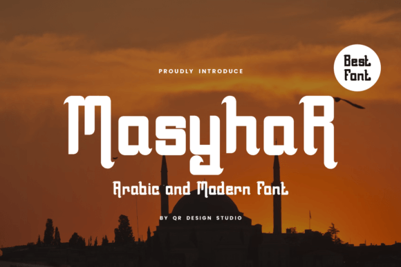 Masyhar Arabic Calligraphy Display Typeface