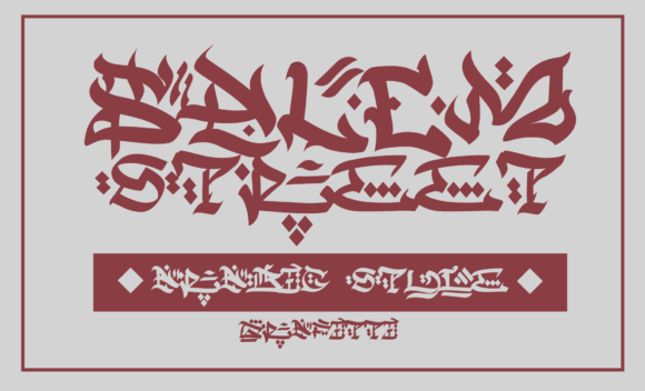 Salem Street Graffiti Calligraphy Font