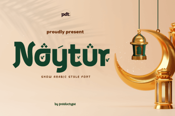Noytur Arabic-Inspired Sans Typeface