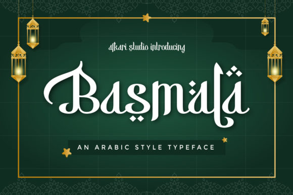 Basmala Arabic-Style Display Typeface