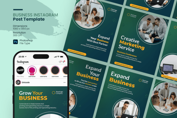 Corporate Instagram Post Template