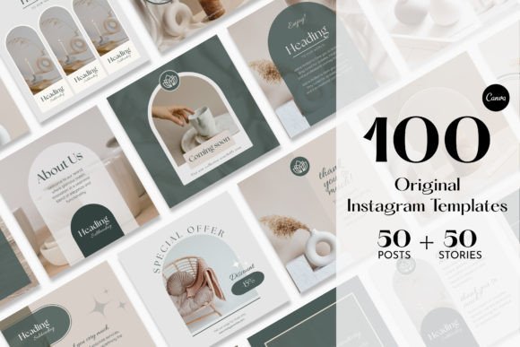 Stylish Canva Instagram Templates
