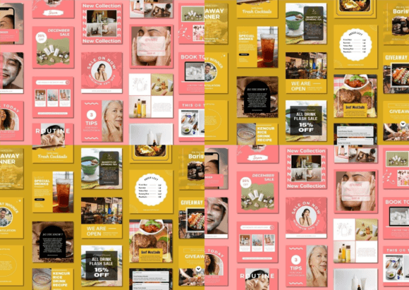Instagram Marketing Canva Templates