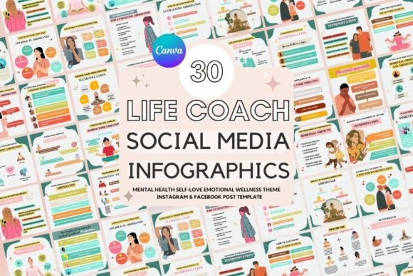 Life Coach Social Media Templates