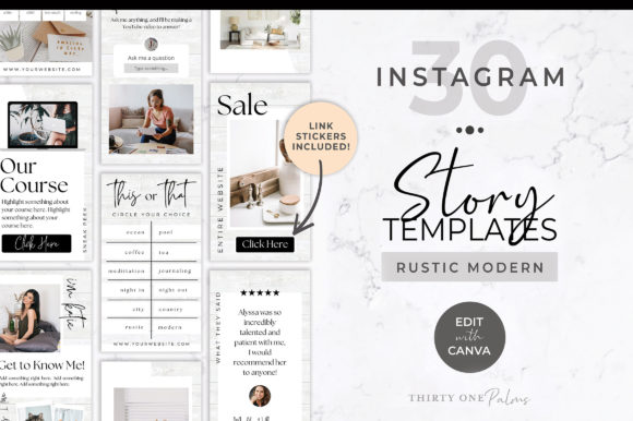 Canva Instagram Story Templates