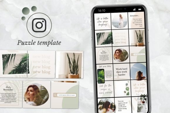 Engaging Instagram Puzzle Templates