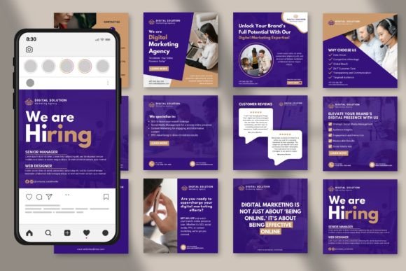 Instagram Post Templates for Canva