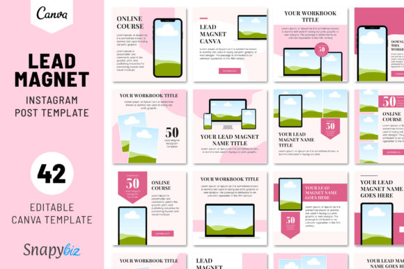 Instagram Lead Magnet Templates
