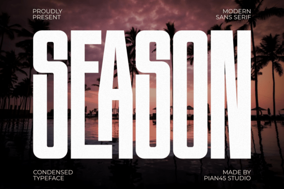 Season Condensed Ultra-Bold Sans Display