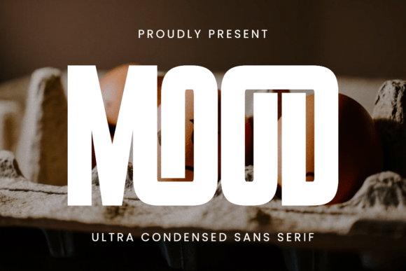 Mood Ultra-Condensed Sans Serif