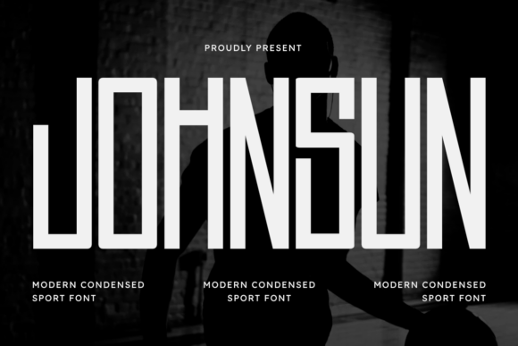 Johnsun Condensed All-Caps Display Sans