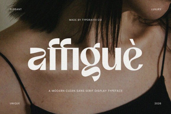 Affigue Luxury Sans Display Typeface
