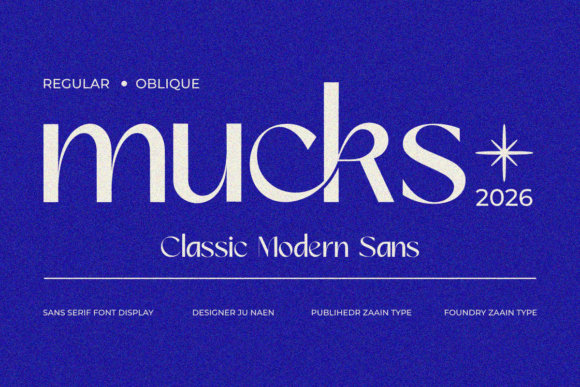 Mucks Modern Sans Serif Font