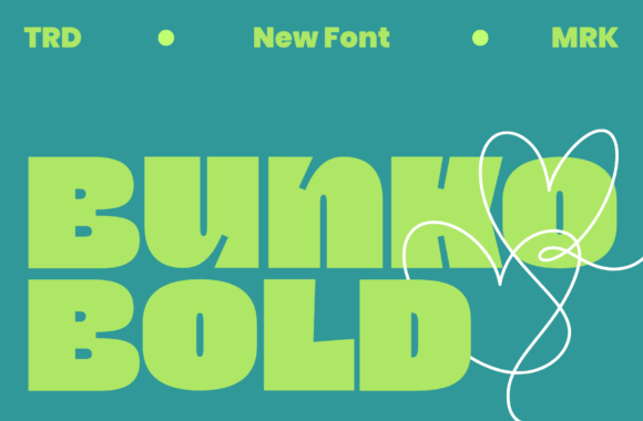 Bunko Rounded Bold Display Sans