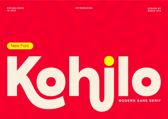 Kohilo High-Energy Modern Sans