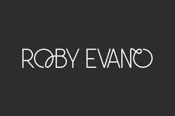 Roby Evano Geometric Sans Font