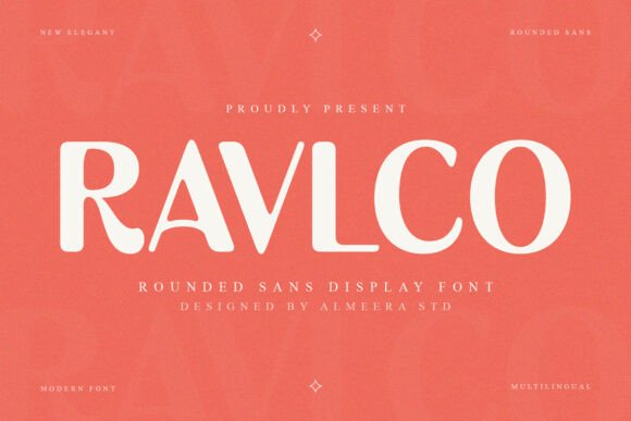 Ravlco Rounded Sans Display Font