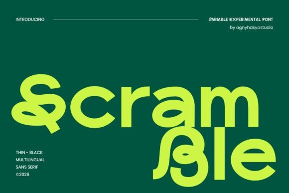 Scramble Variable Motion Sans