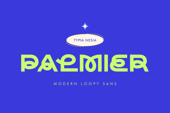 Palmier Bold Loopy Display Font