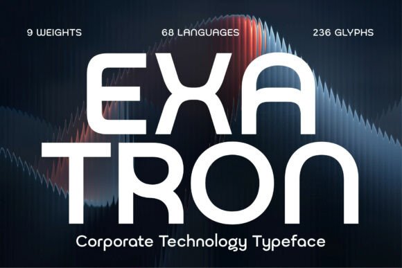 Exatron Corporate Tech Typeface