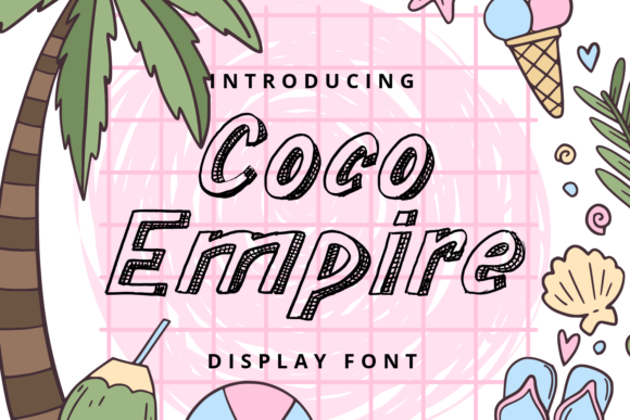 Coco Empire 3D Display Font