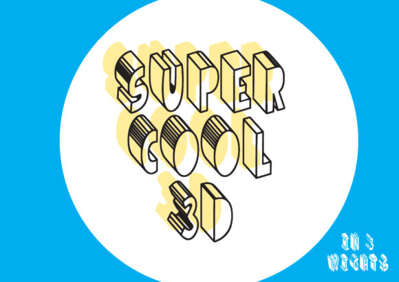 Super Cool 3D Sans Font