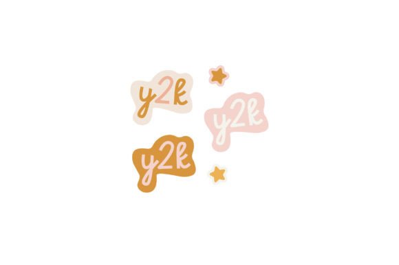Pink Y2K Aesthetic Digital Sticker Pack