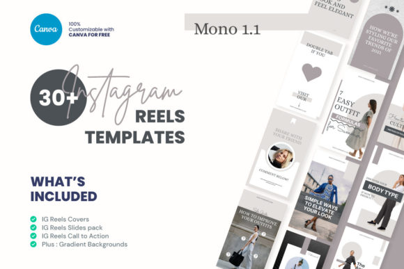 Customizable Fashion Reels Template for Instagram