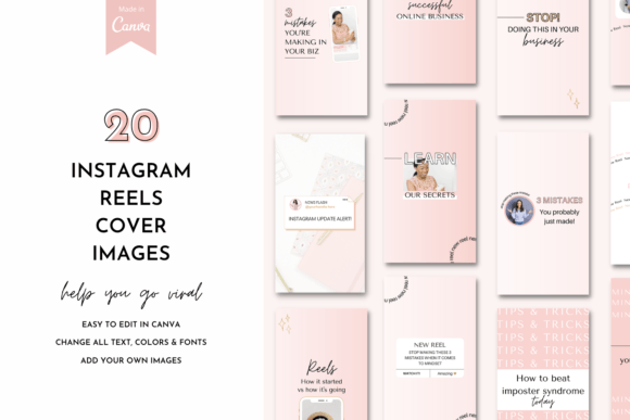 Instagram Reels Canva Templates