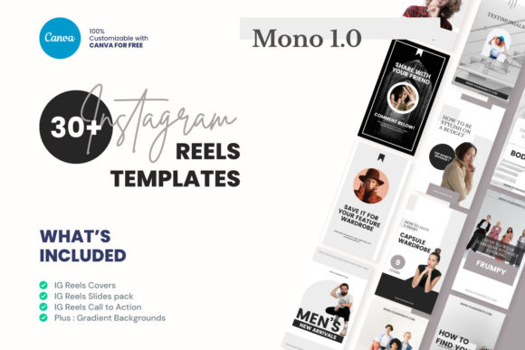 Fashion Reels Instagram Template Pack