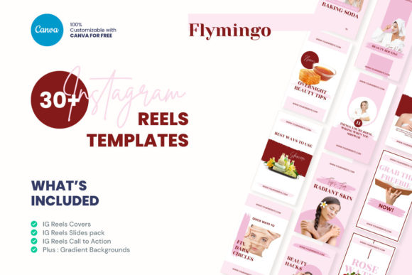 Rose Gold Instagram Reels Template
