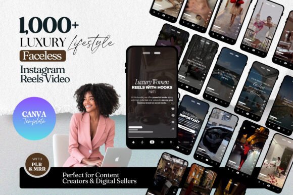 Faceless Instagram Reels Videos Pack