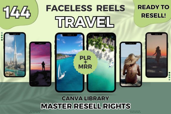 Editable Instagram Travel Reels Set
