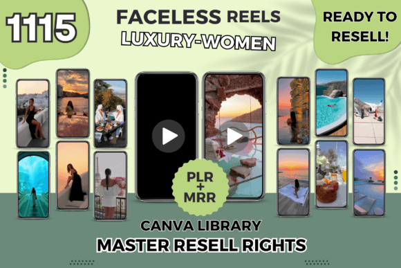 Luxury Women Aesthetic Reels & Posts Kit