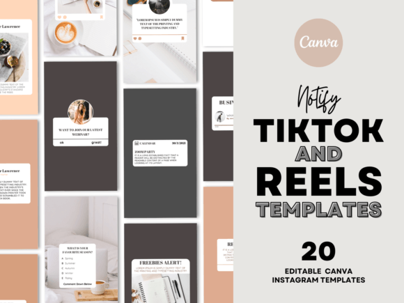 Vibrant Social Media Reminder Templates