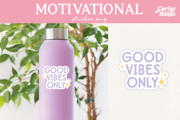 Inspirational Motivational Sticker PNG Design