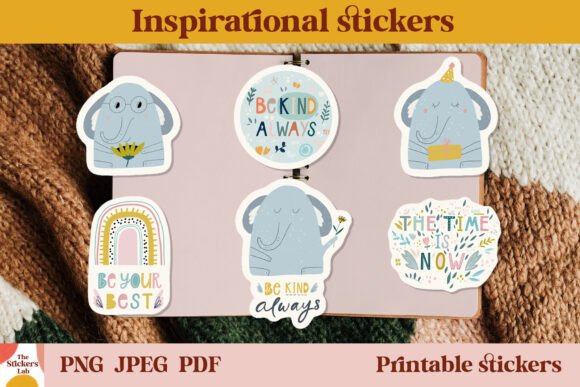 Inspirational Printable Sticker Bundle