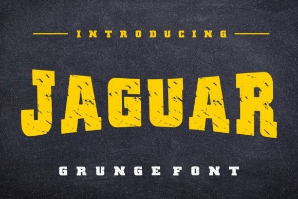 Jaguar Bold Display Font