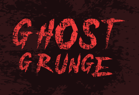 Ghost Grunge Horror Brush Font