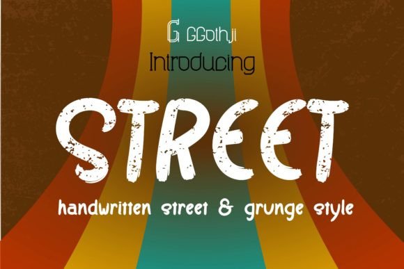 Street Grunge Vintage Handwritten Font