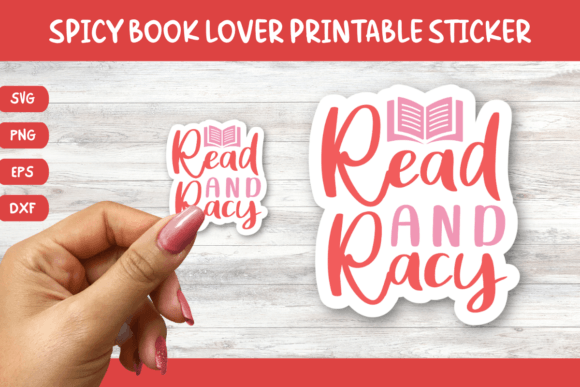 Smut Spicy Book Lover Digital Sticker Files