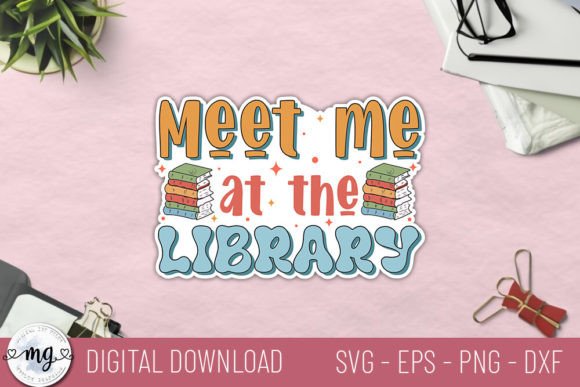 Book Lover Sticker Vector Design Bundle