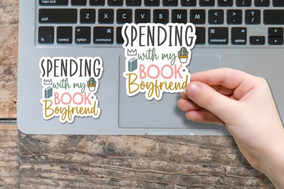 Spending With My Book Boyfriend Sticker Bundle