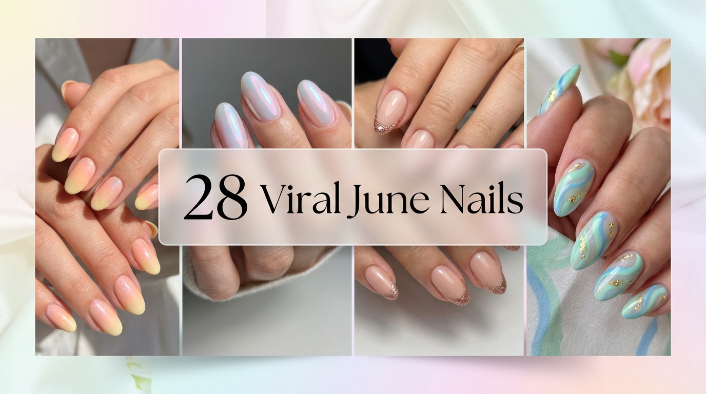 🌞 28 Viral June Nails Ideas to Try This Month