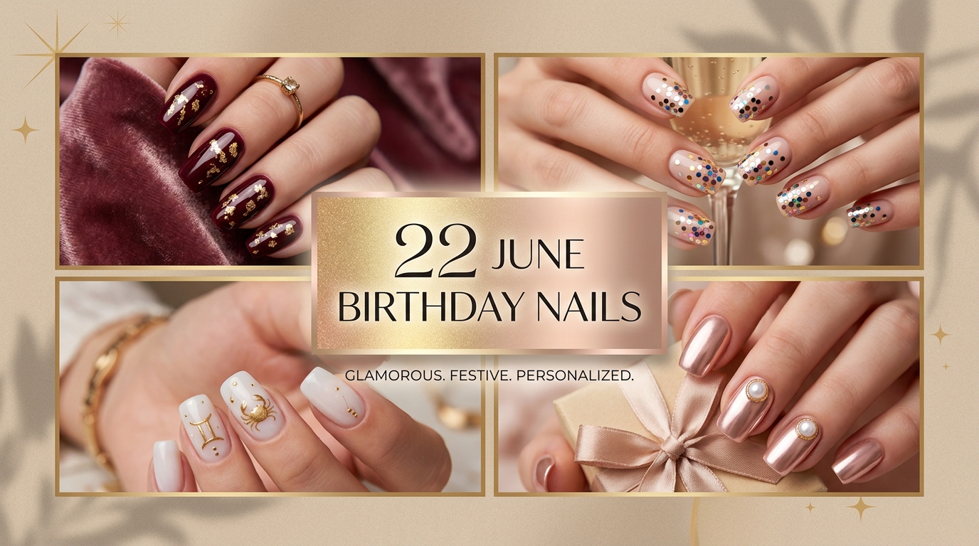 🎉 22 Showstopper June Birthday Nails to Book Now