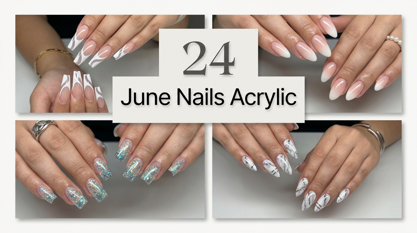 💅 24 Must-See June Nails Acrylic Looks for Bold Vibes
