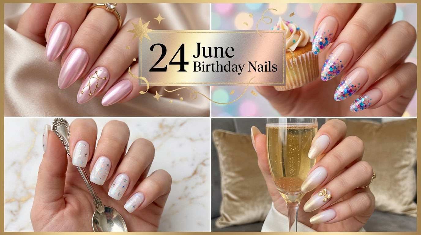 🎂 24 Birthday-Ready June Nails for Your Big Moment