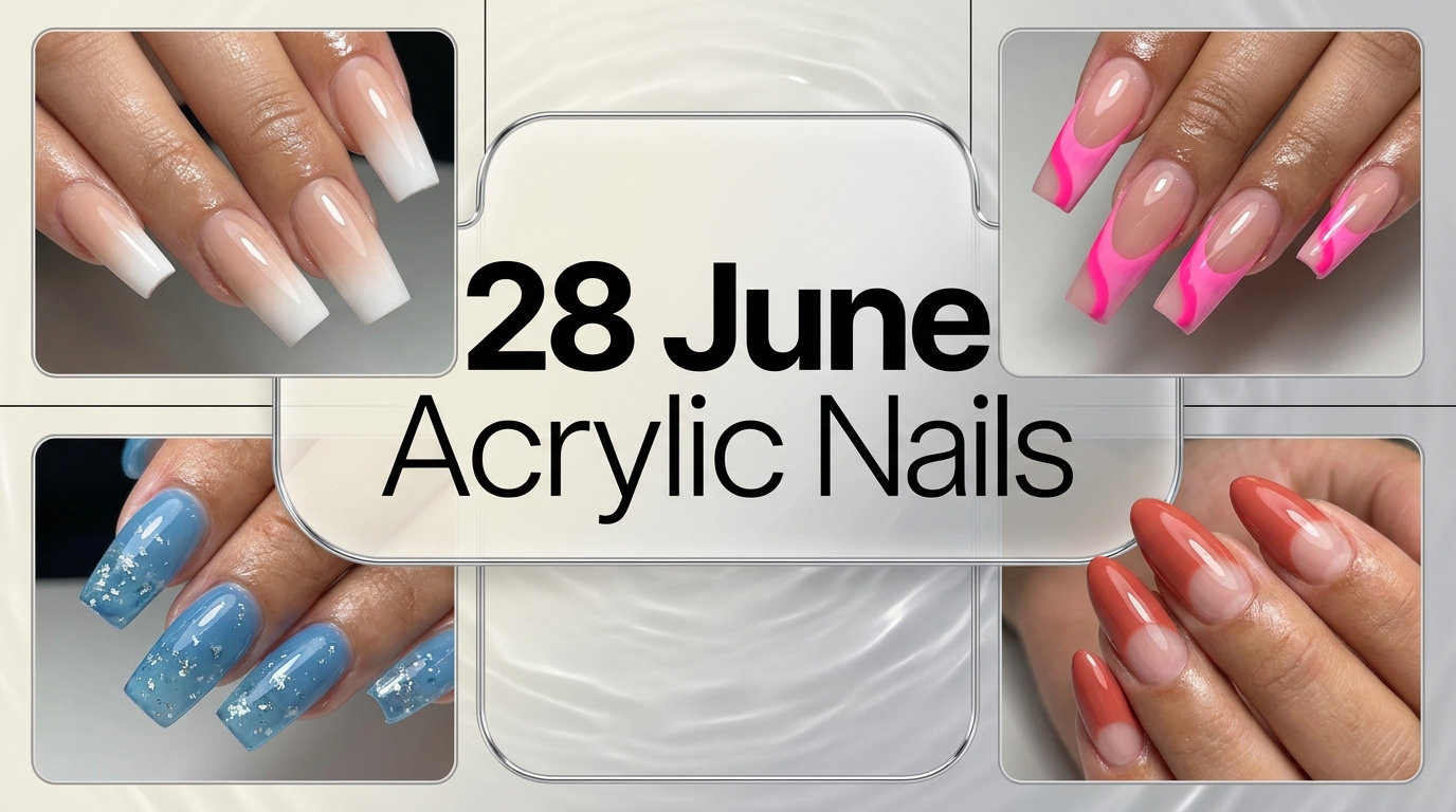 💅 28 Must-Try June Acrylic Nail Ideas That Last