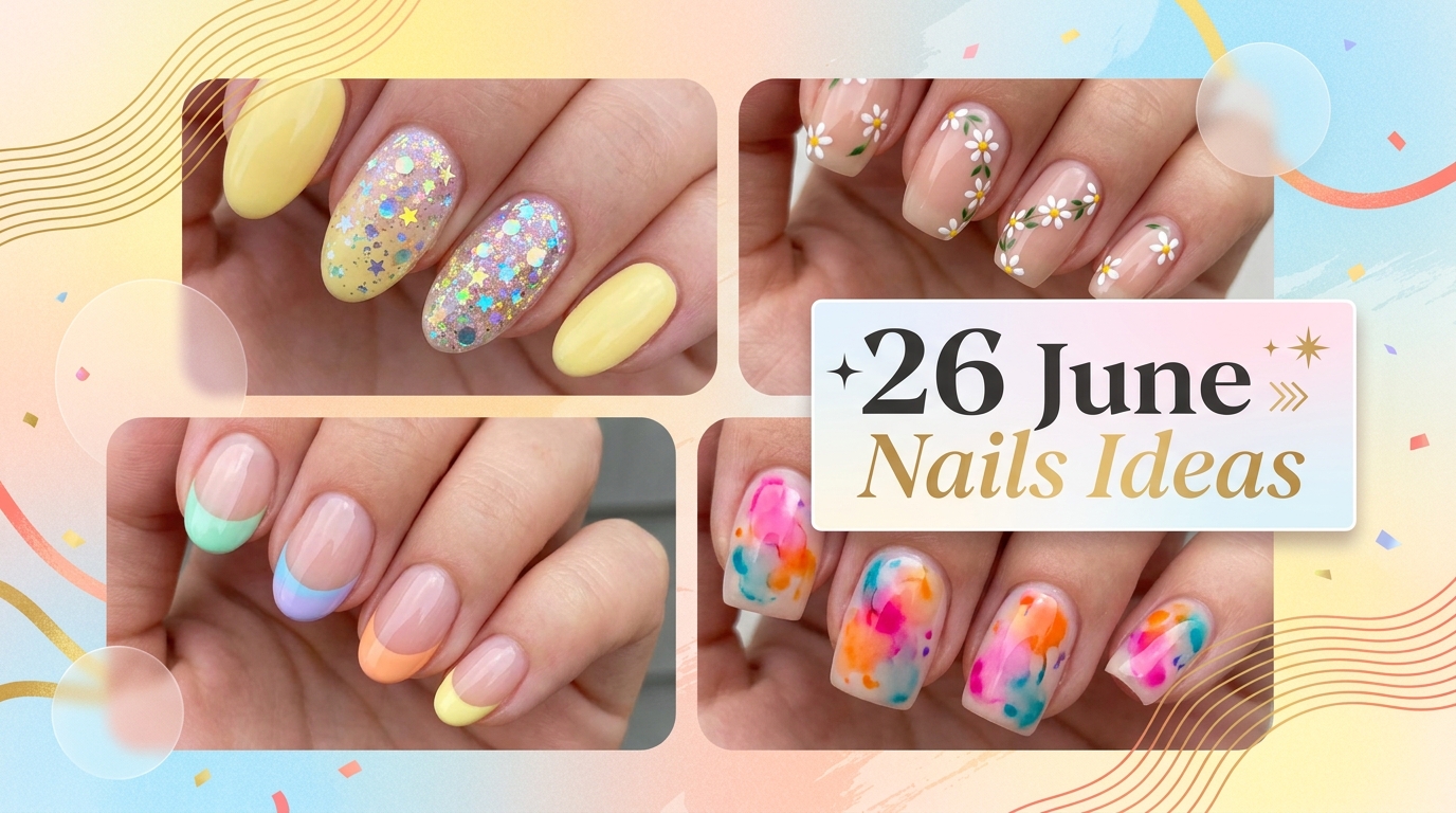 ☀️ 26 June Nails Ideas to Match Every Summer Mood